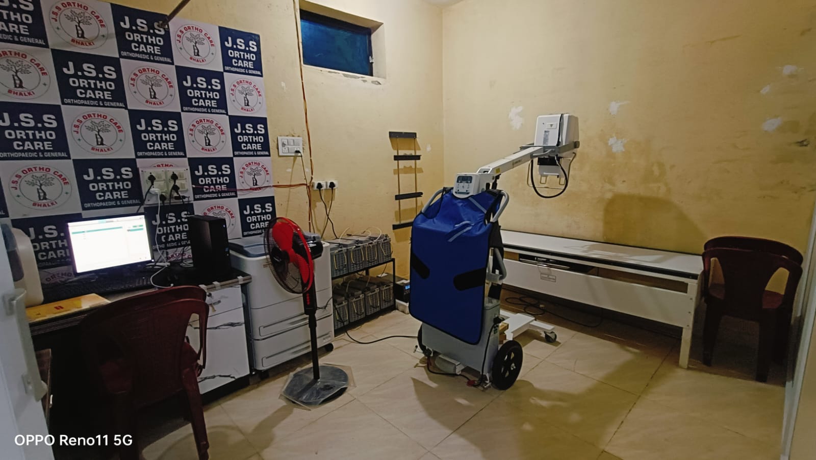 Digital X-ray room at JSS Ortho Care